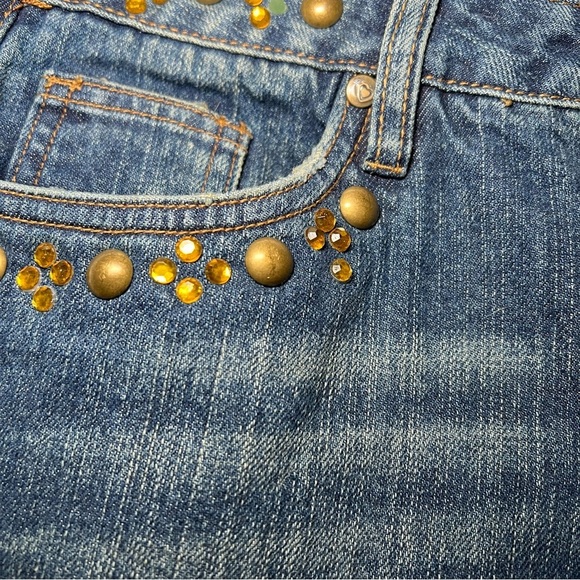 Mudd Y2K Jeans Flared Bedazzled Youth Junior Women’s Size 3 - Picture 4 of 10